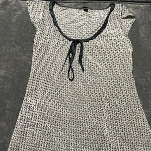 Patterned Banana Republic Top